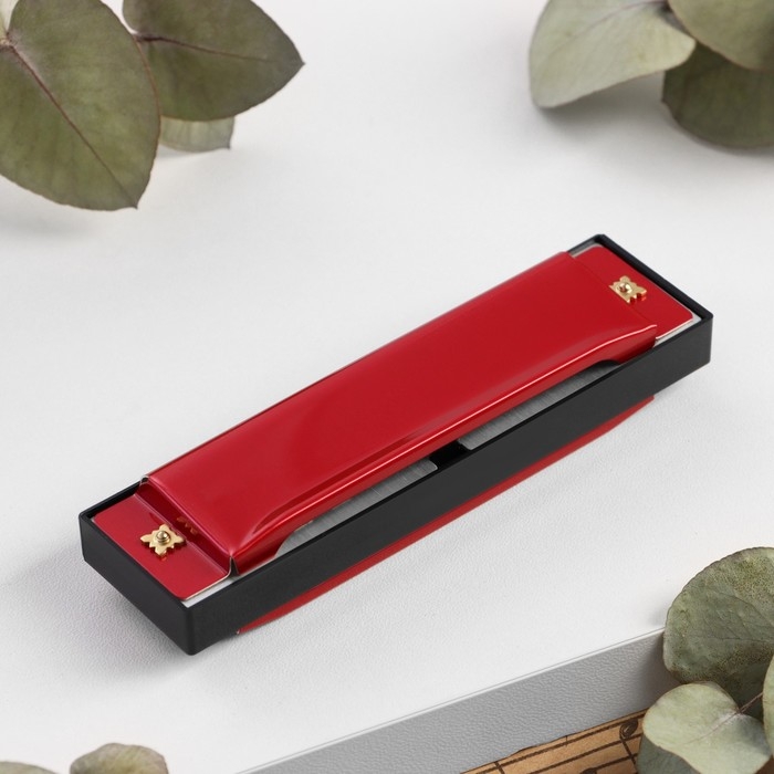 Губная гармошка Bee DF10A Red, 10 отверстий, 20 язычков Губная гармошка Bee DF10A Red, 10 отверстий, 20 язычков