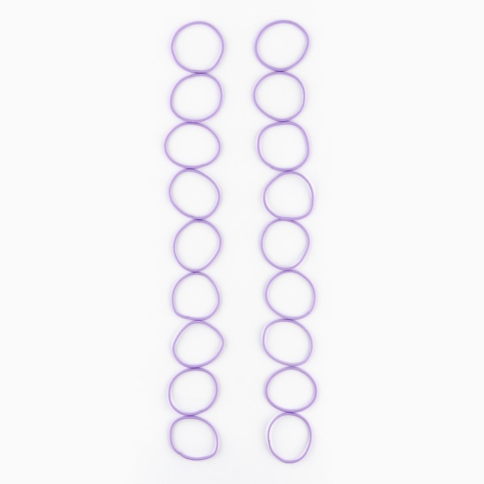 Резинки для волос «Be nice» 18 шт., диам. 4 см Резинки для волос «Be nice» 18 шт., диам. 4 см