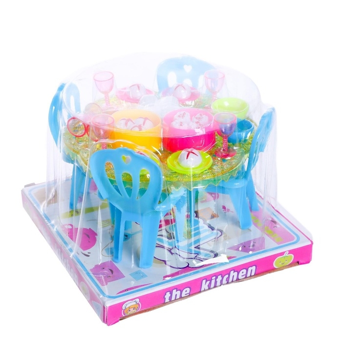 Набор мебели «Радость» с аксессуарами, МИКС Набор мебели «Радость» с аксессуарами, МИКС