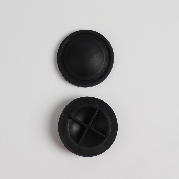 Ножки для чемодана круглые d4*0,8см (наб 10шт цена за наб) пластик чёрный Ножки для чемодана круглые d4*0,8см (наб 10шт цена за наб) пластик чёрный