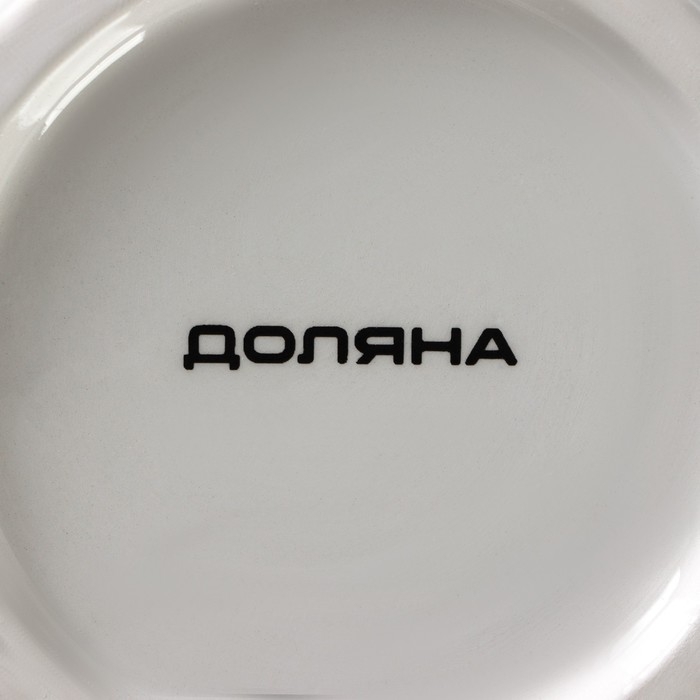 Кружка Доляна «Гурман», 400 мл, цвет белый Кружка Доляна «Гурман», 400 мл, цвет белый