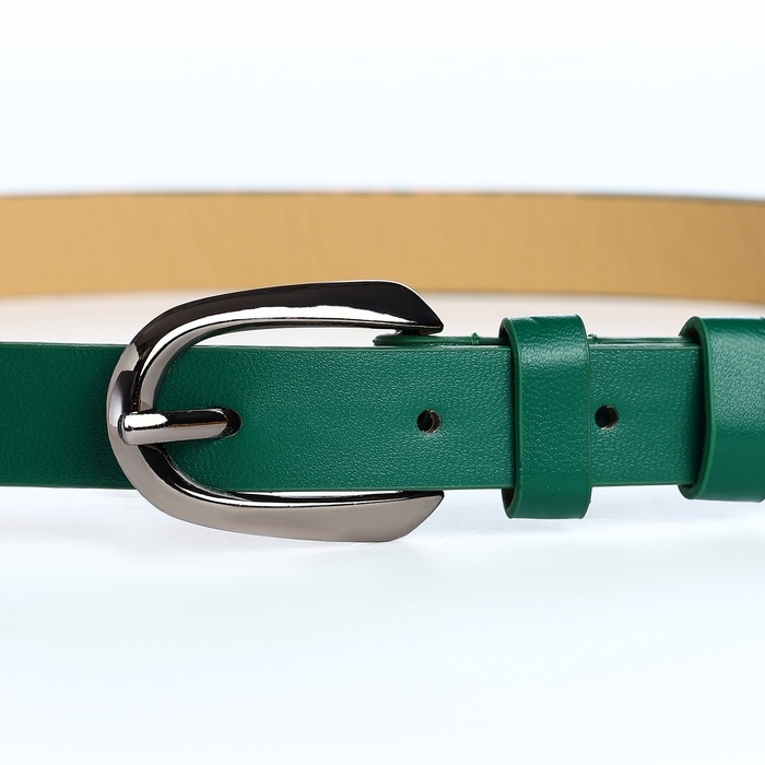 Ремень женский, ширина 1,6 см, пряжка металл, цвет Ремень женский, ширина 1,6 см, пряжка металл, цвет