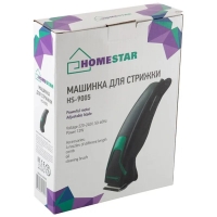 Машинка для стрижки Homestar HS-9005, 12 Вт, 3/6/9/12 мм, нерж. сталь, от сети, чёрная