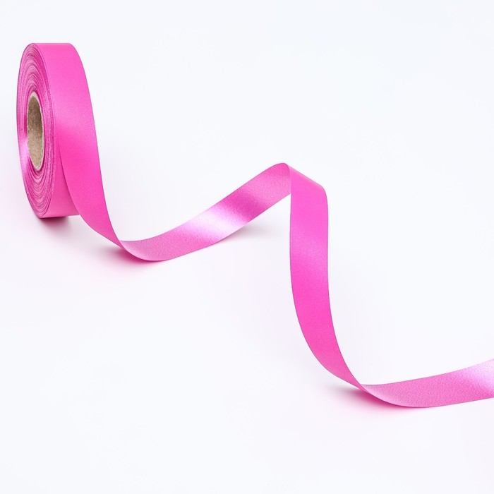 Лента полипропиленовая Лента полипропиленовая "Matte" для декора и подарков, малиновая, 2 см х 50 м