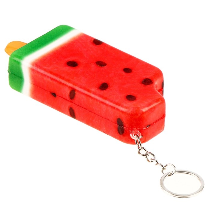 Мялка сквиши Мялка сквиши "Эскимо" на брелоке, виды МИКС