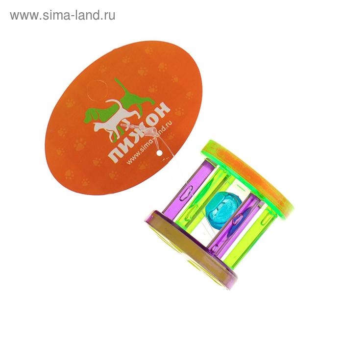 Игрушка для кошек с бубенчиком  Игрушка для кошек с бубенчиком "Арена", 4 см, микс цветов