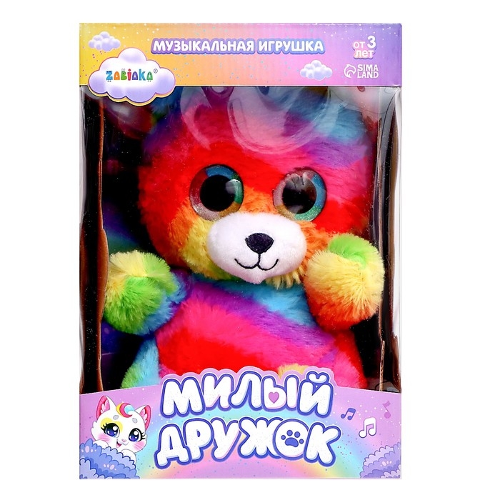 Музыкальная игрушка «Милый дружок», звук, свет, МИКС Музыкальная игрушка «Милый дружок», звук, свет, МИКС