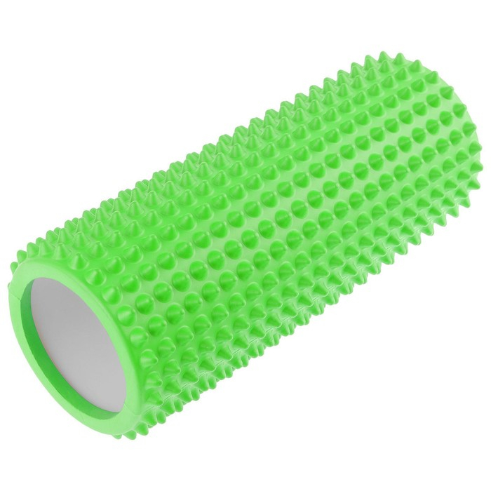 Ролик массажный Sangh, 33х12 см, цвет зелёный Ролик массажный Sangh, 33х12 см, цвет зелёный