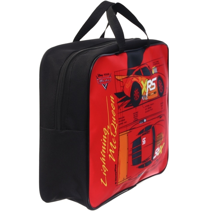 Папка с ручками текстильная А4, 350х270х100 мм, Тачки Папка с ручками текстильная А4, 350х270х100 мм, Тачки