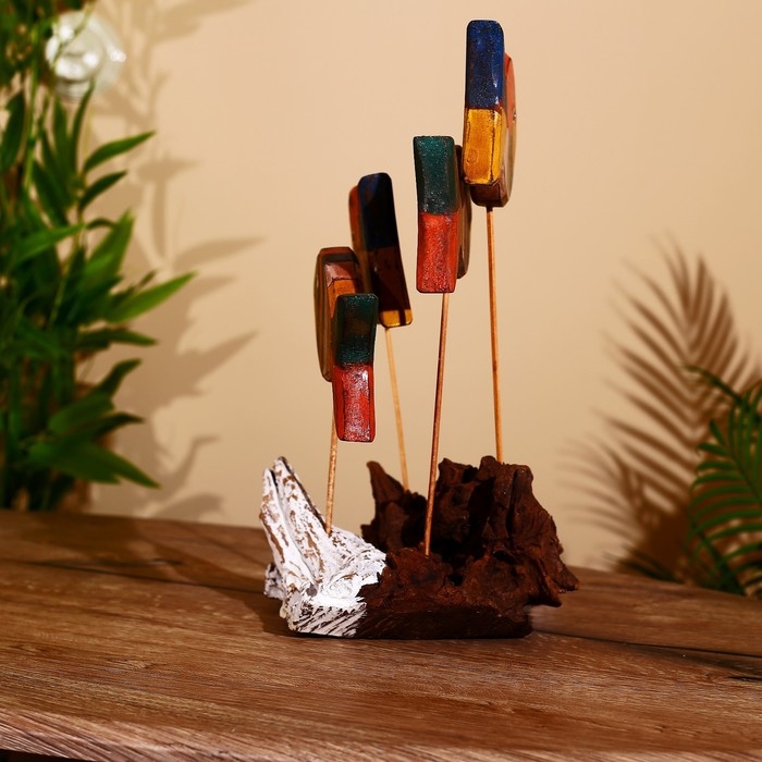 Сувенир Сувенир "Рыбки" дерево 40х20х30 см