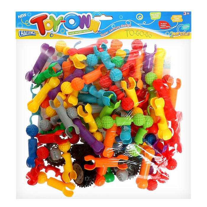 Конструктор «Транспорт», 83 детали, размер одной детали 7 х 2 х 1,5 см Конструктор «Транспорт», 83 детали, размер одной детали 7 х 2 х 1,5 см