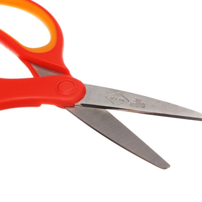 Ножницы детские Мульти-Пульти Ножницы детские Мульти-Пульти "Чебурашка", 13,8см, трай-ми кард, европодвес