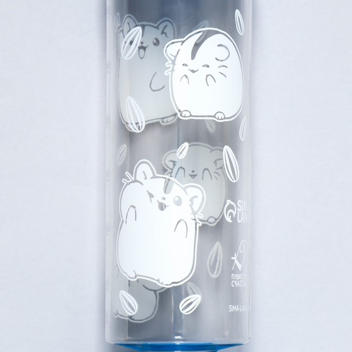 Поилка для грызунов «Хомячки» 125 мл, 12.5х4.5 см, микс цветов Поилка для грызунов «Хомячки» 125 мл, 12.5х4.5 см, микс цветов