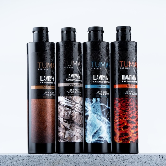 Шампунь для всех типов волос, укрепляющий, 300 мл, TUMAN by URAL LAB Шампунь для всех типов волос, укрепляющий, 300 мл, TUMAN by URAL LAB