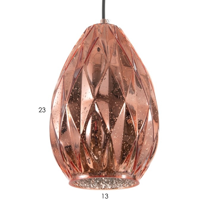 Светильник BayerLux Светильник BayerLux"Тоссо" E27 40Вт розовое золото 15х15х26-126 см