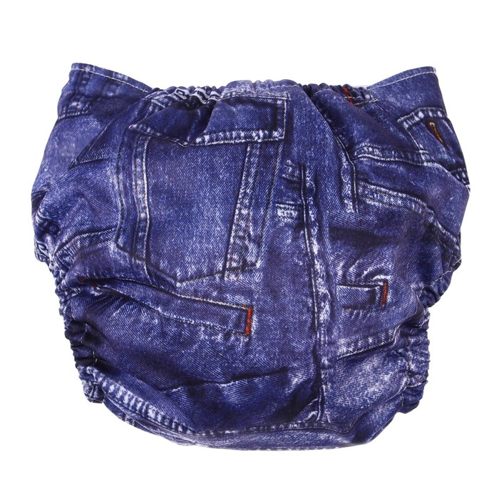 Трусики-подгузник, многоразовый «Джинс», Крошка Я