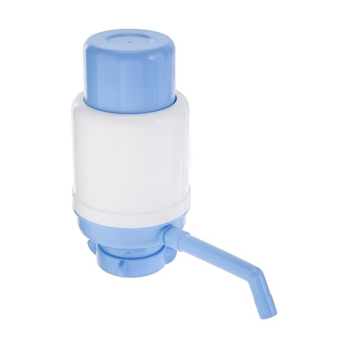 Помпа для воды  Помпа для воды "Дельфин" Эко, механическая, под бутыль от 11 до 19 л, голубая