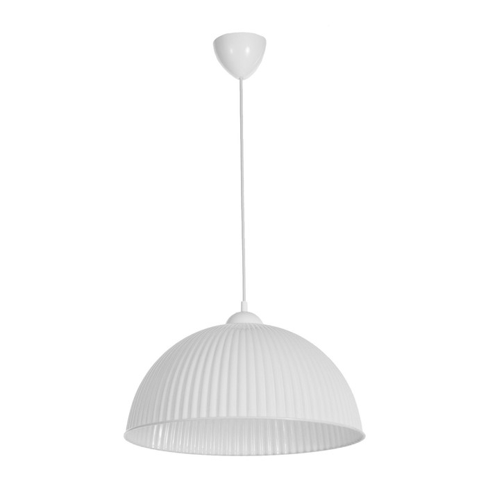 Люстра BayerLux Подвес BayerLuxная  Люстра BayerLux Подвес BayerLuxная "Волна" E27 40Вт белый 40х40х18(+60)см