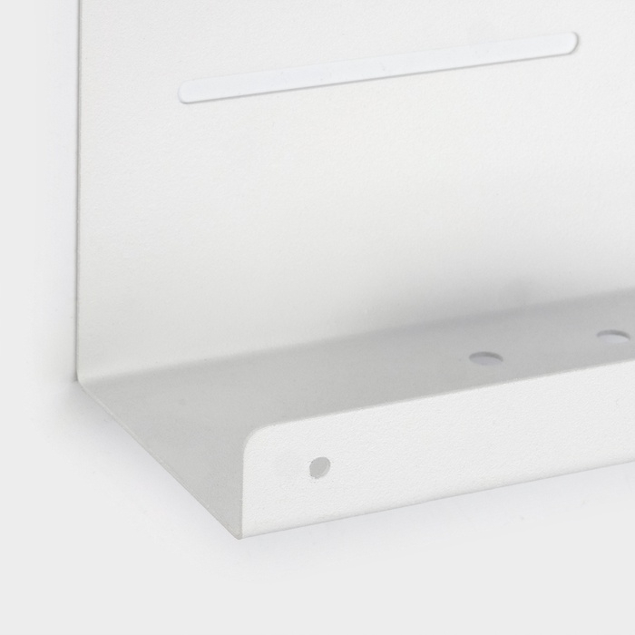 Держатель для зубных щёток «Лофт Арт», 13×7,5 см, цвет белый Держатель для зубных щёток «Лофт Арт», 13×7,5 см, цвет белый