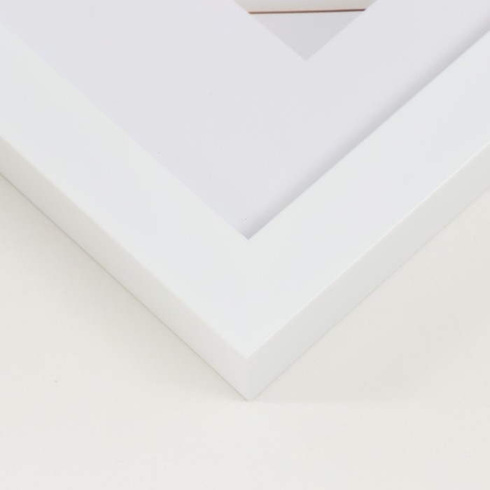 Фоторамка пластик Фоторамка пластик "МИРАМ" 15х21 см, 641801 белый