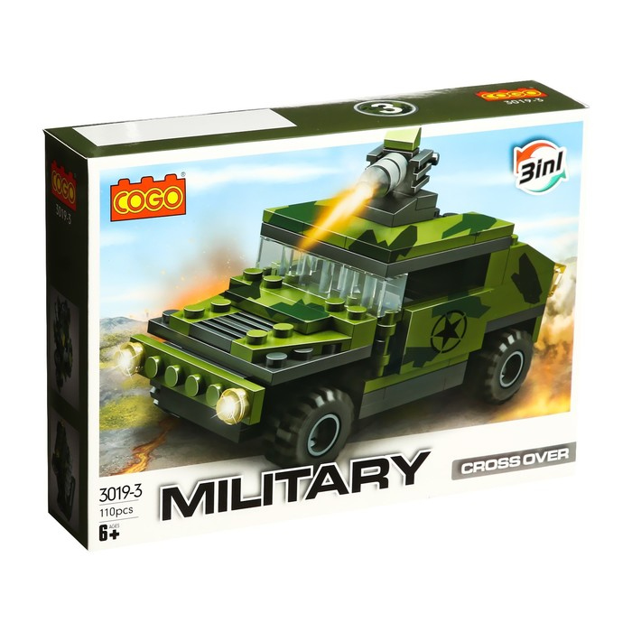 Конструктор Армия, 8 видов, МИКС Конструктор Армия, 8 видов, МИКС