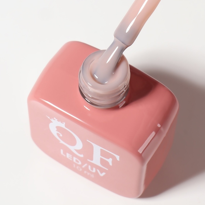 Гель лак для ногтей «GENTLE», 3-х фазный, 10 мл, LED/UV, цвет нюдовый (2)