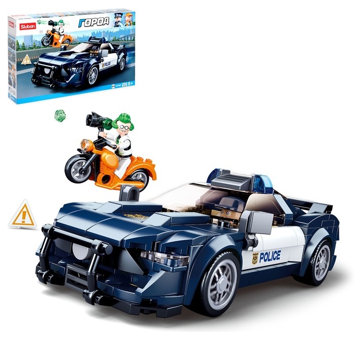 Конструктор Полиция «Погоня», 284 детали Конструктор Полиция «Погоня», 284 детали