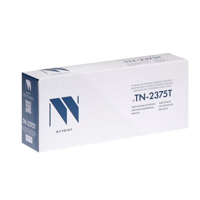 Картридж NV PRINT TN-2375T для Brother HL-L2300DR/DCP-L2500DR/MFC-L2700DWR (2600k), черный Картридж NV PRINT TN-2375T для Brother HL-L2300DR/DCP-L2500DR/MFC-L2700DWR (2600k), черный