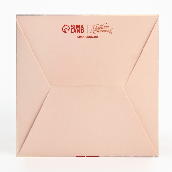 Подарочная коробка новогодняя складная с 3D эффектом «С Новым годом», ёлочка, 11 х 11 х 13 см, Новый год Подарочная коробка новогодняя складная с 3D эффектом «С Новым годом», ёлочка, 11 х 11 х 13 см, Новый год