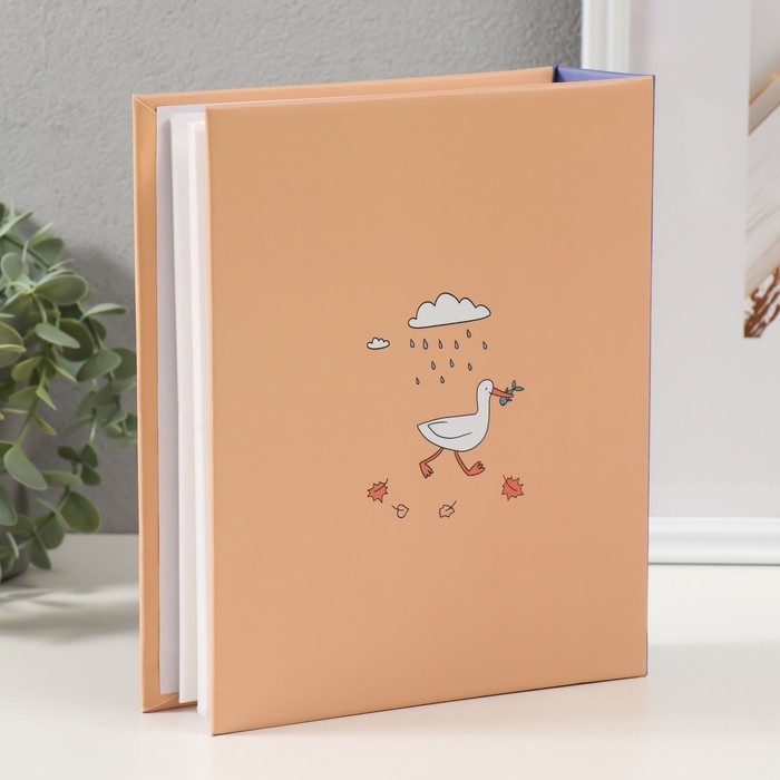 Фотоальбом на 200 фото 10х15 см, пластик. листы Фотоальбом на 200 фото 10х15 см, пластик. листы "SPb city art: orange"