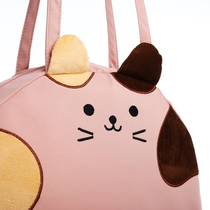 Сумка молодёжная на молнии, цвет розовый Сумка молодёжная на молнии, цвет розовый