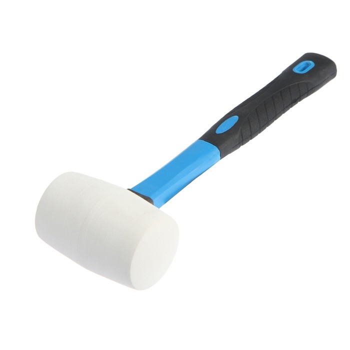 Киянка ТУНДРА, фиберглассовая рукоятка, белая резина, 260 г Киянка ТУНДРА, фиберглассовая рукоятка, белая резина, 260 г