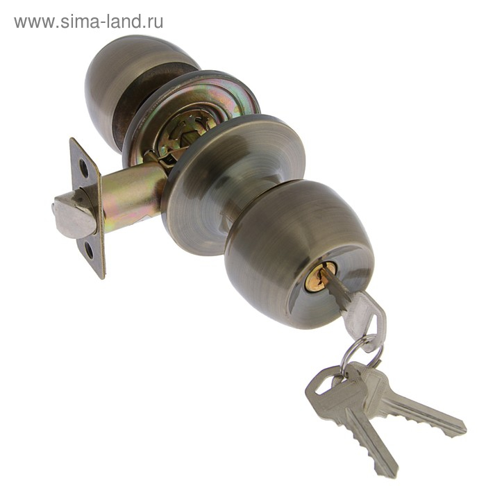 Защелка 1103, с ключом, цвет бронза Защелка 1103, с ключом, цвет бронза