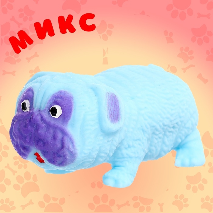 Фигурка-тянучка «Собака», цвет МИКС Фигурка-тянучка «Собака», цвет МИКС