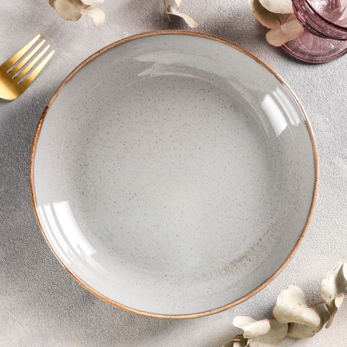 Салатник Dark Grey, d=22 см, цвет тёмно-серый Салатник Dark Grey, d=22 см, цвет тёмно-серый