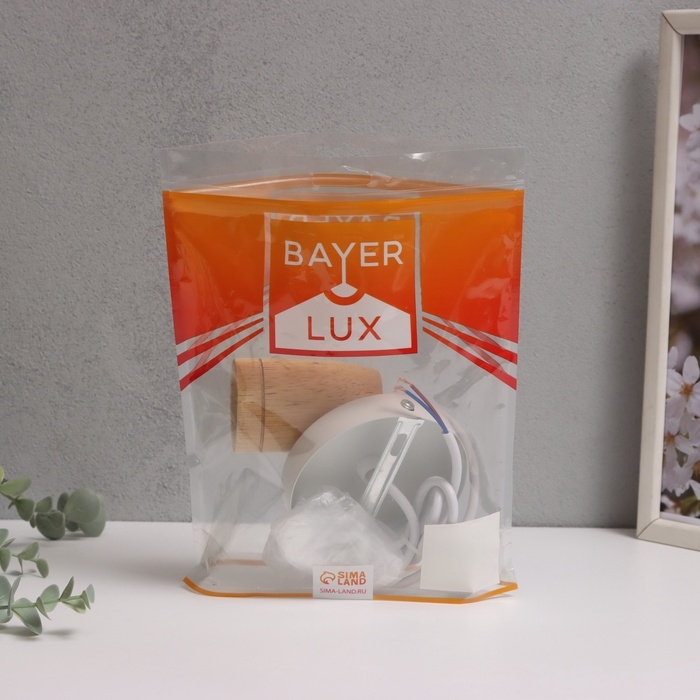 Светильник подвесной Светильник подвесной "Клауд" капля2 1х40Вт Е27 белый 5х6,5х95см