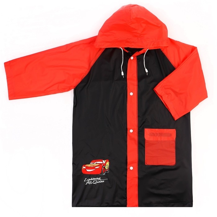 Дождевик детский, размер L, 110-120 см , Тачки Дождевик детский, размер L, 110-120 см , Тачки