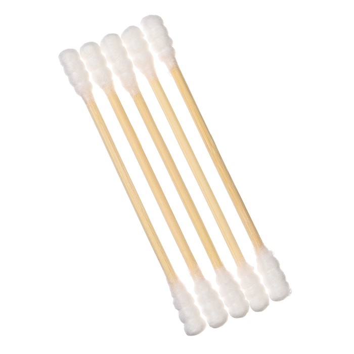 Ватные палочки, пакет 200 шт., наконечник - спираль, хлопок/бамбук(стик) Ватные палочки, пакет 200 шт., наконечник - спираль, хлопок/бамбук(стик)