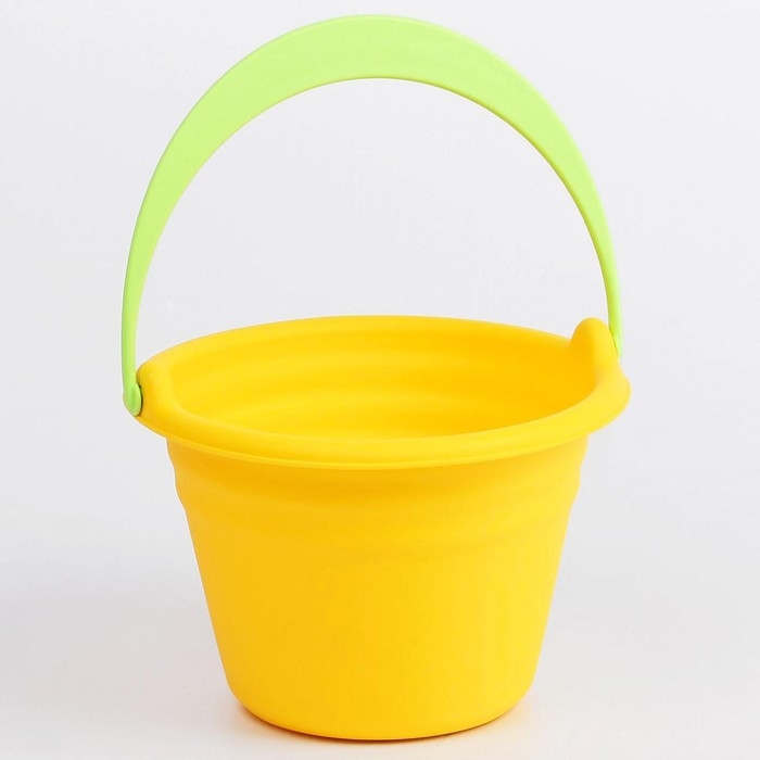 Игрушка для купания «Ведёрко», мягкое, МИКС Игрушка для купания «Ведёрко», мягкое, МИКС