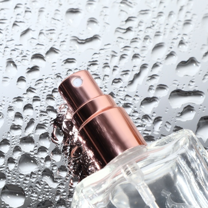 Флакон для парфюма, с распылителем, 15 мл, цвет розовое золото Флакон для парфюма, с распылителем, 15 мл, цвет розовое золото