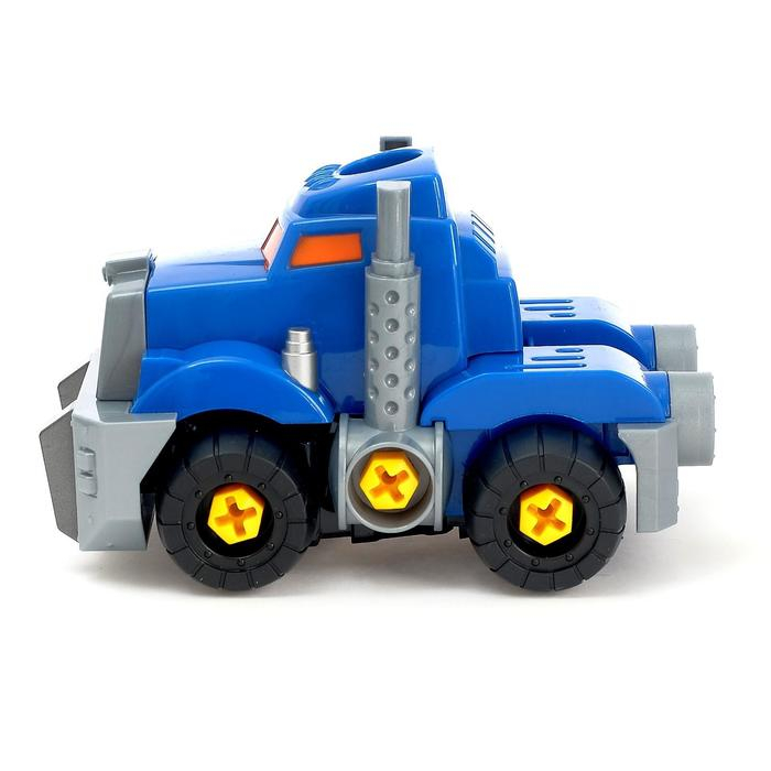 Конструктор-машина «Мега робот», 3 в 1, со световым шуруповёртом, работает от батареек Конструктор-машина «Мега робот», 3 в 1, со световым шуруповёртом, работает от батареек