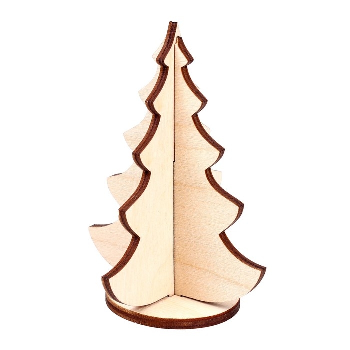 Модель из дерева «Ёлка сборная №3» Модель из дерева «Ёлка сборная №3»