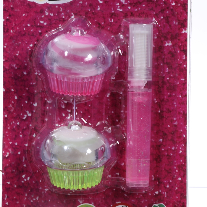 Набор блесков для девочки «Кексики», микс Набор блесков для девочки «Кексики», микс