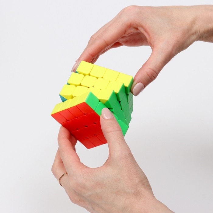 Кубик Рубика, игрушка механическая «Цвета» 6,5х6,5х6,5см , в шоубоксе