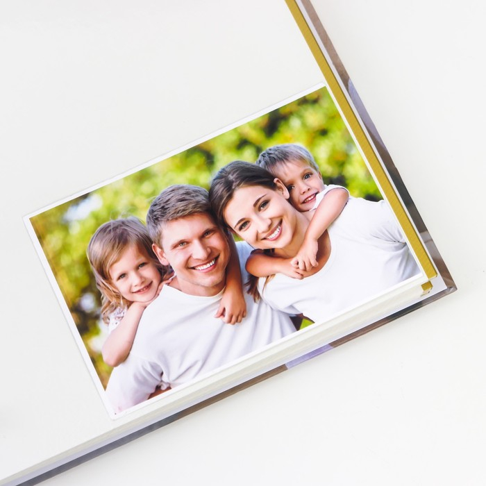 Фотоальбом 50 магнитных листов (100стр) Фотоальбом 50 магнитных листов (100стр) "Подарок" 23х28 см