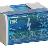 Шина на DIN-рейку в корпусе (кросс-модуль) L+PEN 2х7