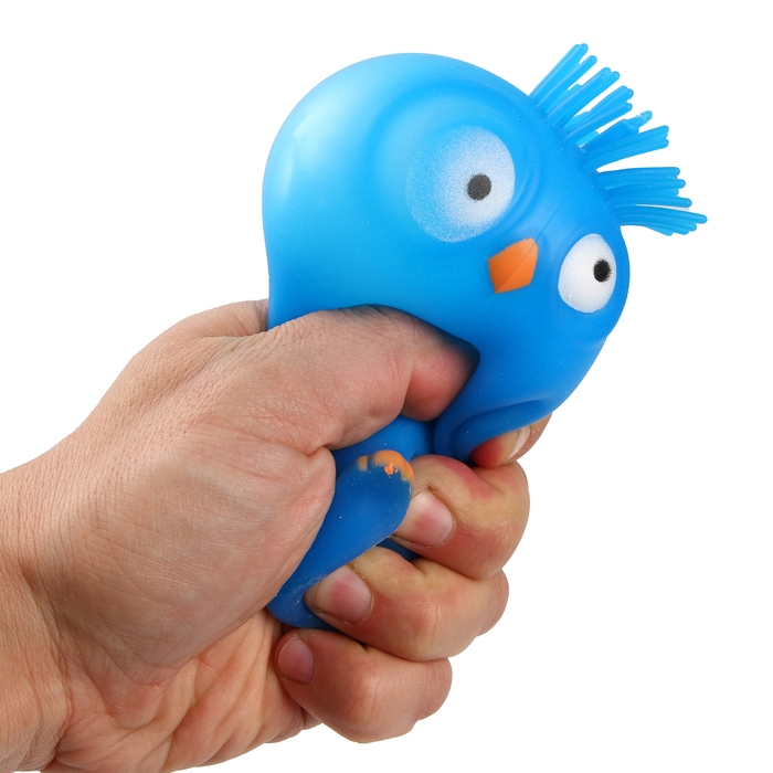 Мяч детский резиновый ёжка световой «Пингвинчик», цвета МИКС , в шоубоксе Мяч детский резиновый ёжка световой «Пингвинчик», цвета МИКС , в шоубоксе