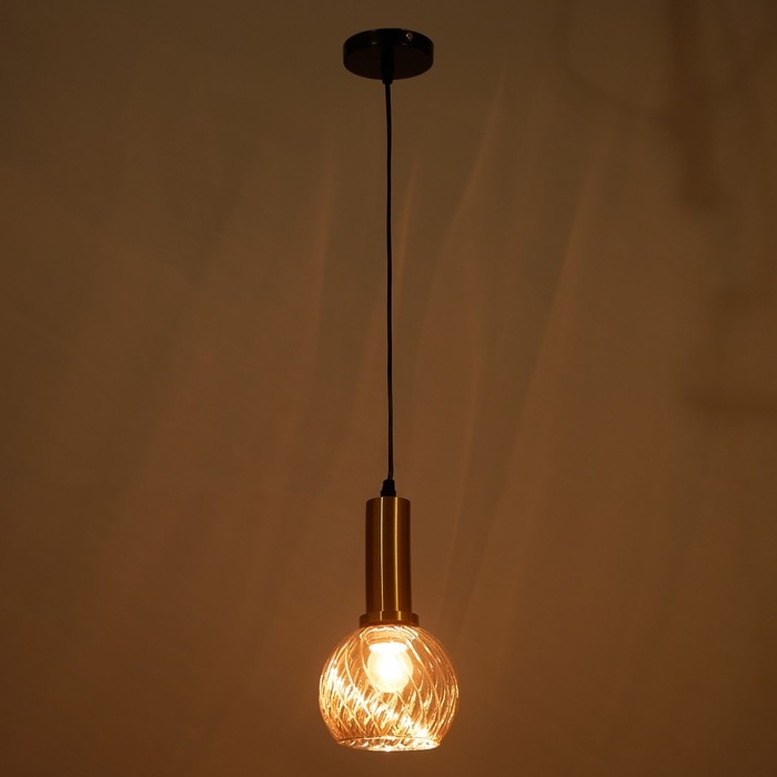 Светильник BayerLux 1662/1 E27 40Вт бронза 14х14х28-128 см