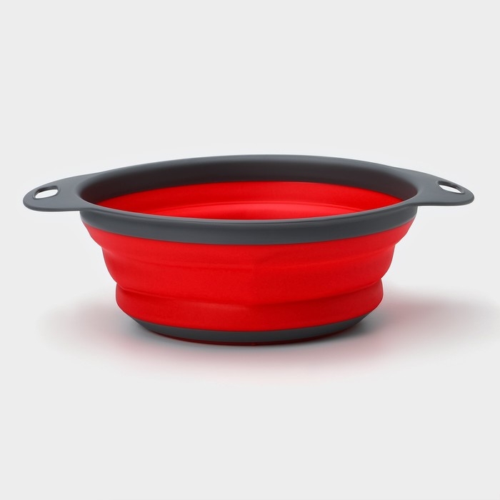 Дуршлаг складной Доляна «Компакт», 29,5×23,8×9 см, цвет МИКС Дуршлаг складной Доляна «Компакт», 29,5×23,8×9 см, цвет МИКС