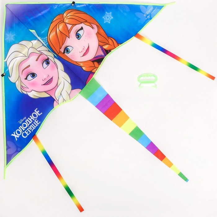 Воздушный змей «Анна и Эльза», Холодное сердце, 70 х 105 см Воздушный змей «Анна и Эльза», Холодное сердце, 70 х 105 см